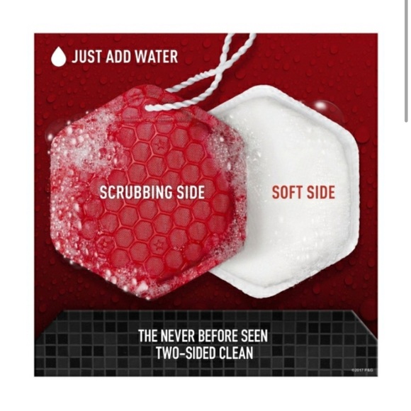 Old Spice Pure Sport Dual Sided Body Cleanser Soap on a Rope Shower Tool NEW - Picture 9 of 13